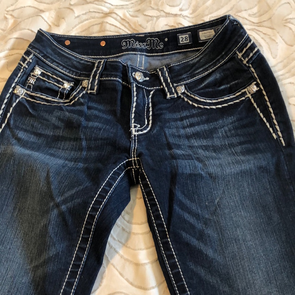 Miss Me Jeans Signature Boot size 28